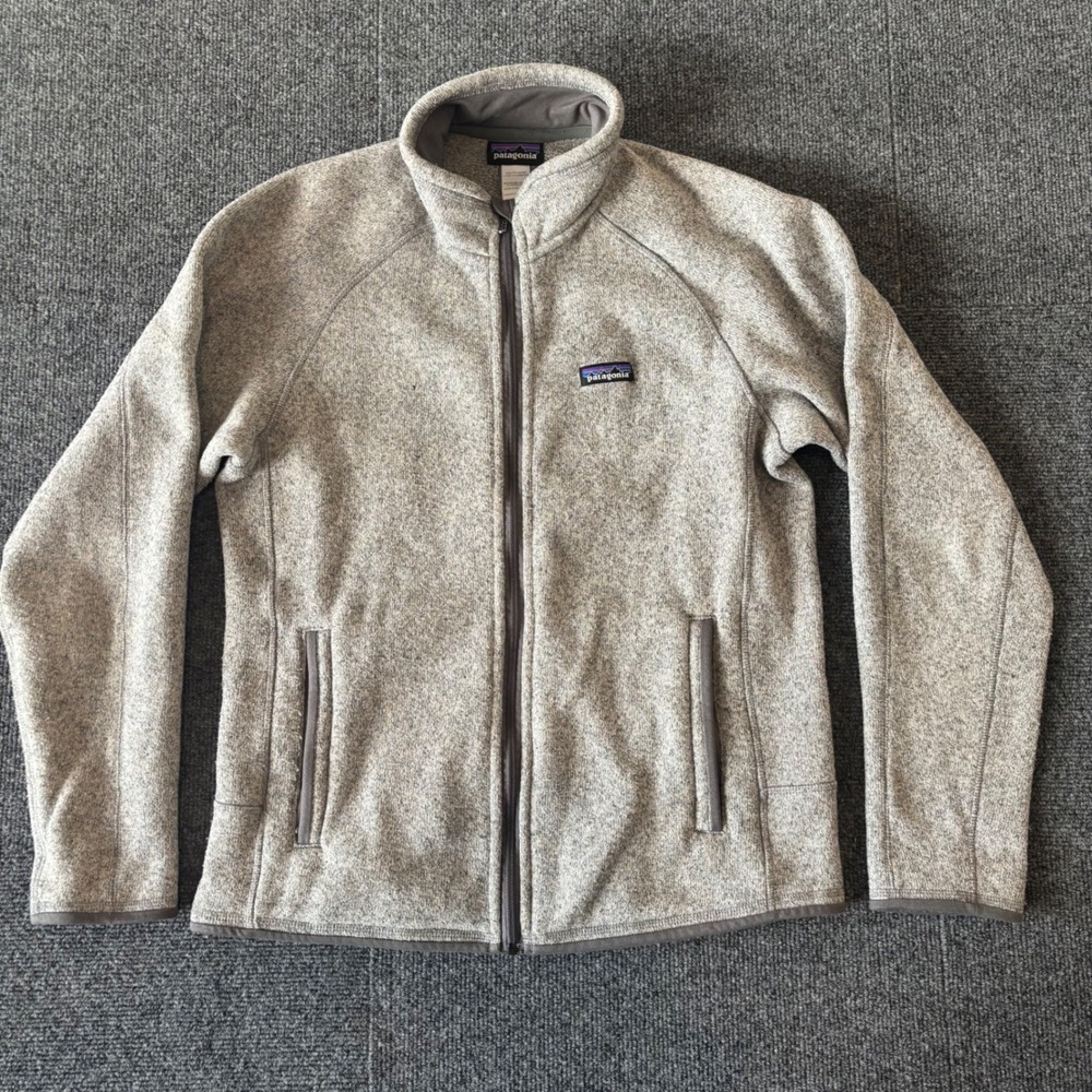 Patagonia Better Sweater Full Zip Fleece Jacket Mens Medium Grey Heather